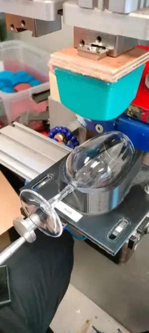 Support sur mesure pour impression sur verre