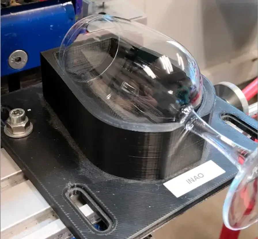 Contre-moule imprimé en 3D pour impression sur verre