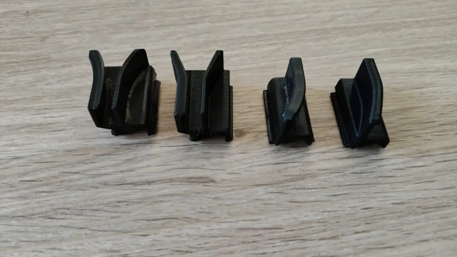 Pièce de fenêtre camping-car imprimée en 3D - réparation loquet plastique