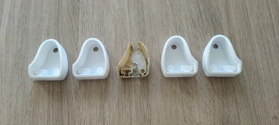 Embout de store roulant terrasse imprimé en 3D