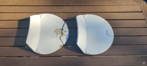 Cache de douche cassé réparé grâce à une pièce imprimée en 3D à Reynès