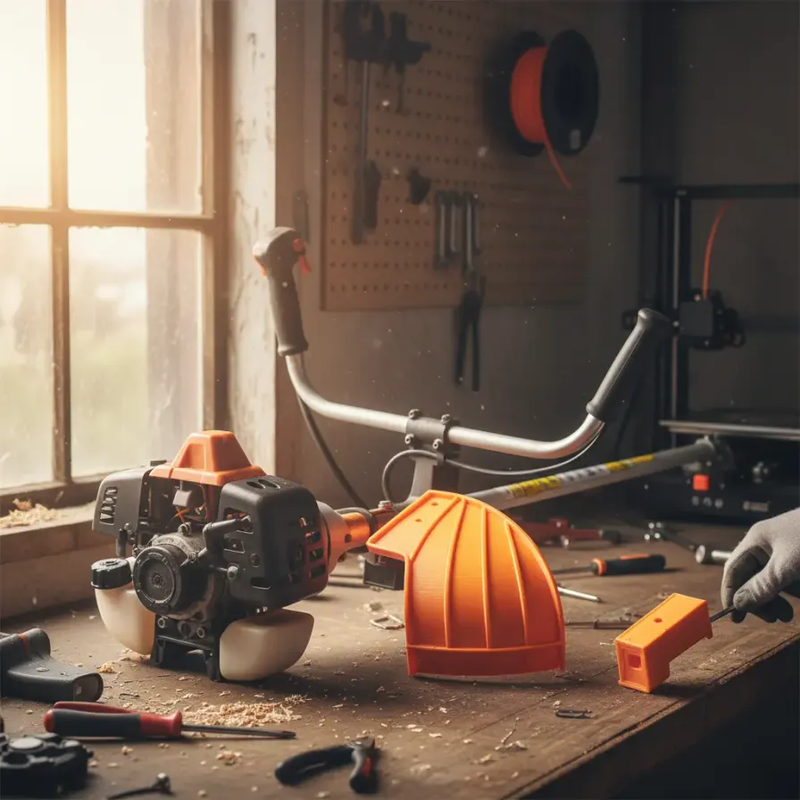 Réparation outillage jardin par impression 3D